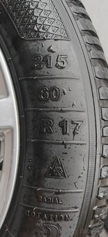 zimní sada alu kol 215 / 60 R17 4x108 - 10