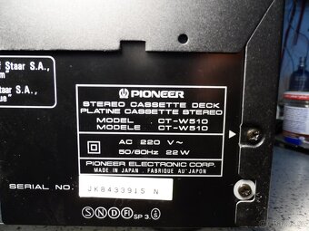 Pioneer CT-W510 - 10