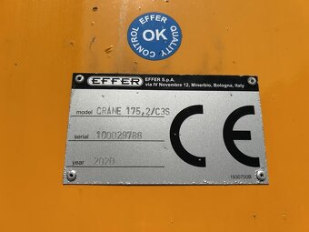 DAF LF 320 FA - 4x2 – Valník + HR-Effer 175.2/C3s – EURO 6 - 10