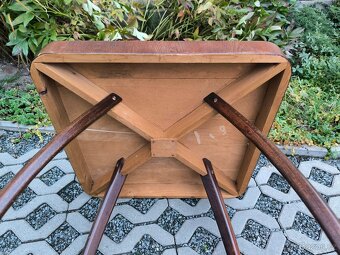 Art Deco konferenční stolek "Pavouk" - J. Halabala - 10