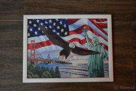 vyšívky v rámečku ,moderní obrázky - 10