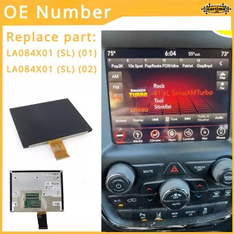 Dotykový LCD displej rádia - 10