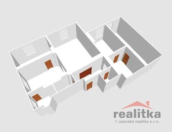 Pronájem bytu 108 m2, 4+1 se zahradou, ul. Dukelská, Opava - 10