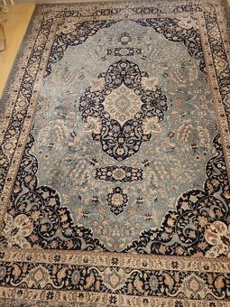 Modrý orientální koberec vintage - 10