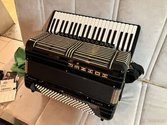 Akordeon, Hohner Morino+ V 120 De Luxe, Cassotto, černý, 5-a - 10
