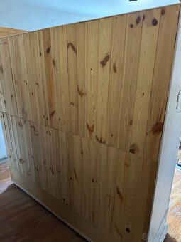 Šatní skříň Tampere, bílá, celomasiv - 10