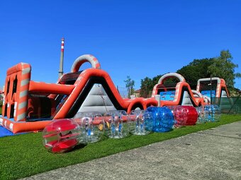 30metrová nafukovací překážková dráha - 10