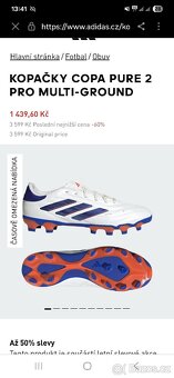 Kopačky Adidas Copa Pure 2 Pro MG 41 1/3 - 10