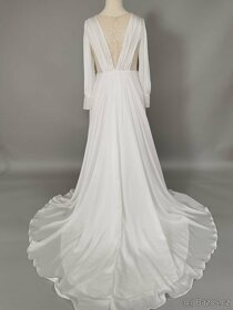 Luxusní nenošené svatební šaty, Marie, velikost (XL-2XL) - 10