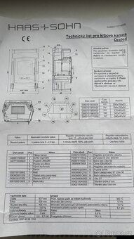 Krbová kamna HAAS+SOHN, model ORSTED - 10