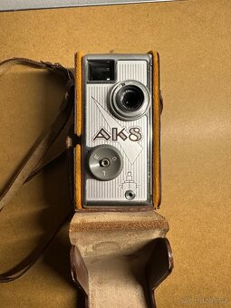 Pentacon AK8  8mm filmová kamera + originální kožený obal - 10
