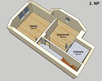 Prodej vícegeneračního domu 135 m², pozemek 584 m² Baráčnick - 10