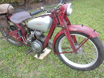 JAWA VILLIERS r.v.1934 bez dokladů dlouhá léta na půdě - 10