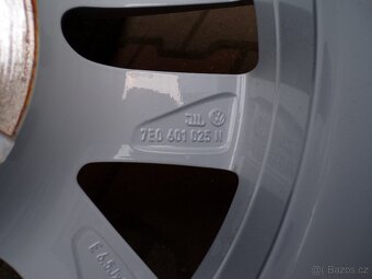 VW T5, T6, T6.1 ALU kola VW Clayton 6,5x16 ET51 nová sada - 10