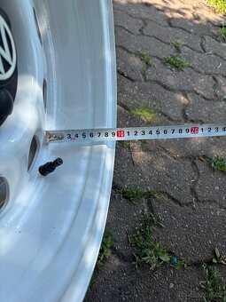 Převářky 4x100 R14 195/45 + středy VW - 10