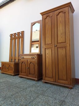 Rustikální nábytek, předsíň, botník, komoda, věšák - 10