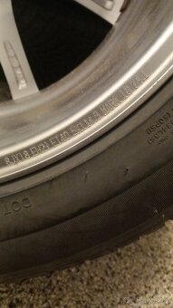Alu kola R18 5x114.3 obutí zimní pneumatiky 235x55 R18 - 10