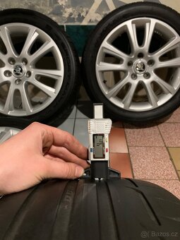 Alu kola Škoda R17 5X112 LETNÍ PNEU 225/45 R17 ZENITH - 10