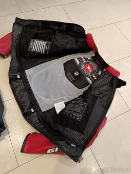 GiMoto lady Gp-Dámská kožená moto kombinéza, dvoudílná - 10