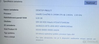 HP ProBook 6460b / i5-2410M / 6GB RAM / 750GB HDD / 14" - 10