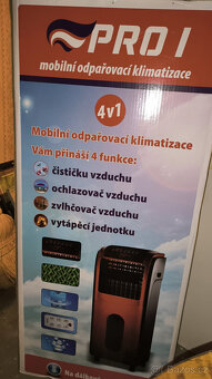 Mobilní klimatizace / čistička vzduchu / větrák / topidlo PR - 10