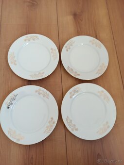 4x talíř/ československý porcelán - 10
