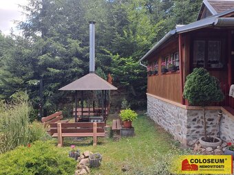 Lančov, chata 2+1, 25 m2 vlastní pozemek, posezení – chata - 10