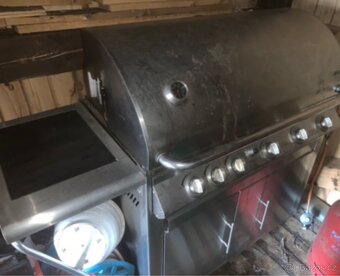 Plynový zahradní gril + 2 bomby - 10