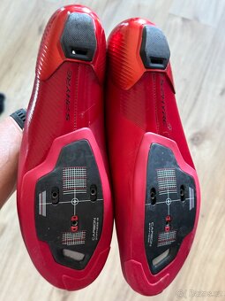 Shimano S Phyre red 44 wide cyklo tretry - 10