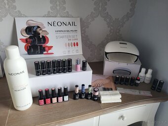 NEONAIL STARTER SET DE LUXE-LUXUS LED UV LAMP+LAKY - 10
