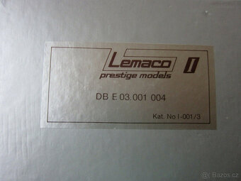 Lemaco Gauge 1, E 03-001, Brass Prestige Models, Märklin, Ki - 10