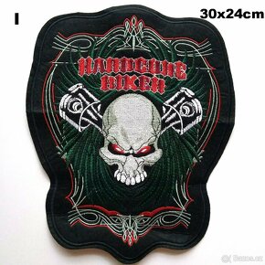 moto nášivka chopper Live Ride free Route66 Guns n Roses - 10