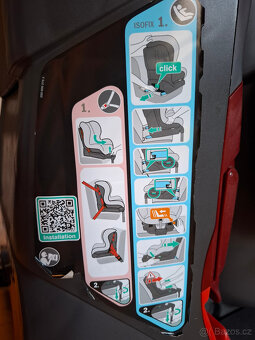 Autosedačka Britax Römer Safefix 9-18kg, s podpůrnou nohou - 10