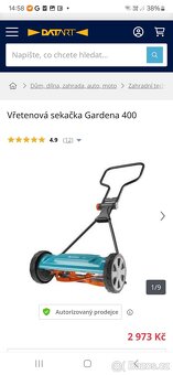 Vřetenová sekačka Gardena 400 - 10