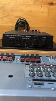 Repro Yamaha + subwoofer a Receiver Sony - 10