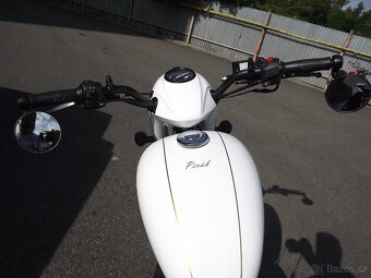 Jawa 350 CL Pérák - bílá - 10