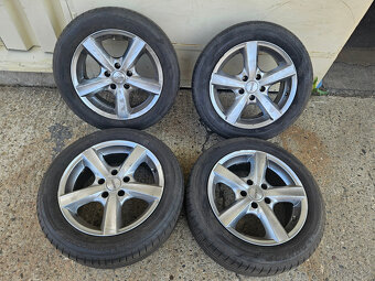 16" alu Škoda,VW,Audi,Seat s pneu 205/55r16 - 10