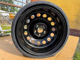 Nové rezervní dojezdové kolo VW Touareg 5x120 r17 - 10