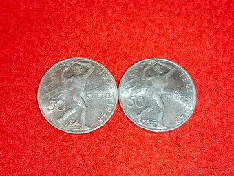 Československé stříbrné mince 143 ks - pouze komplet - 10