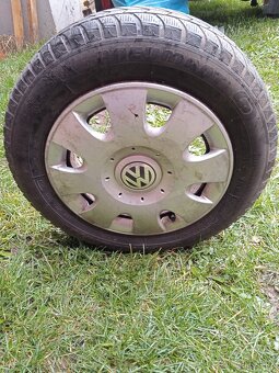 Plechové disky + pneu - 10
