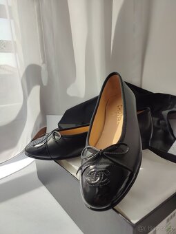 Baleríny Chanel – pravá kůže - 10