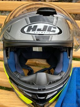 přilba zn. HJC- vel. XXL ( dle štítku vel.63-64) TOP CENA - 10