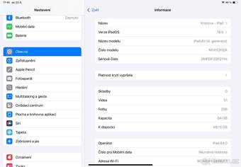 iPad Air - Generace 4 - 64 GB - 10