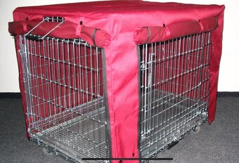 Klec pro psa na kolečkách 95x71x62 s vybavením - 10