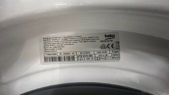 Prodám pračku Beko WTE 6512 B0 bílá - 10