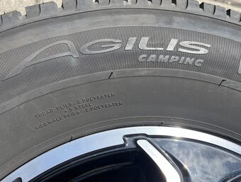 Alu 6x16 5x130 ET68 pneu 225/75/16C - 10