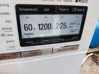 Prodám LUXUSNI dig.pračku značky SIEMENS na 9kg--DOVEZU--- - 10