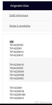 Řízení ELSTOCK - ELT 12-0587 TRANSPORTER T4 - 10