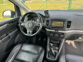 VW Sharan 2.0 tdi 2014 4x4 kůže tažné navi 6mist - 10