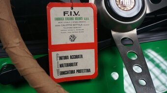 dřevěný volant FIAT original italy F.I.V. spa - 10